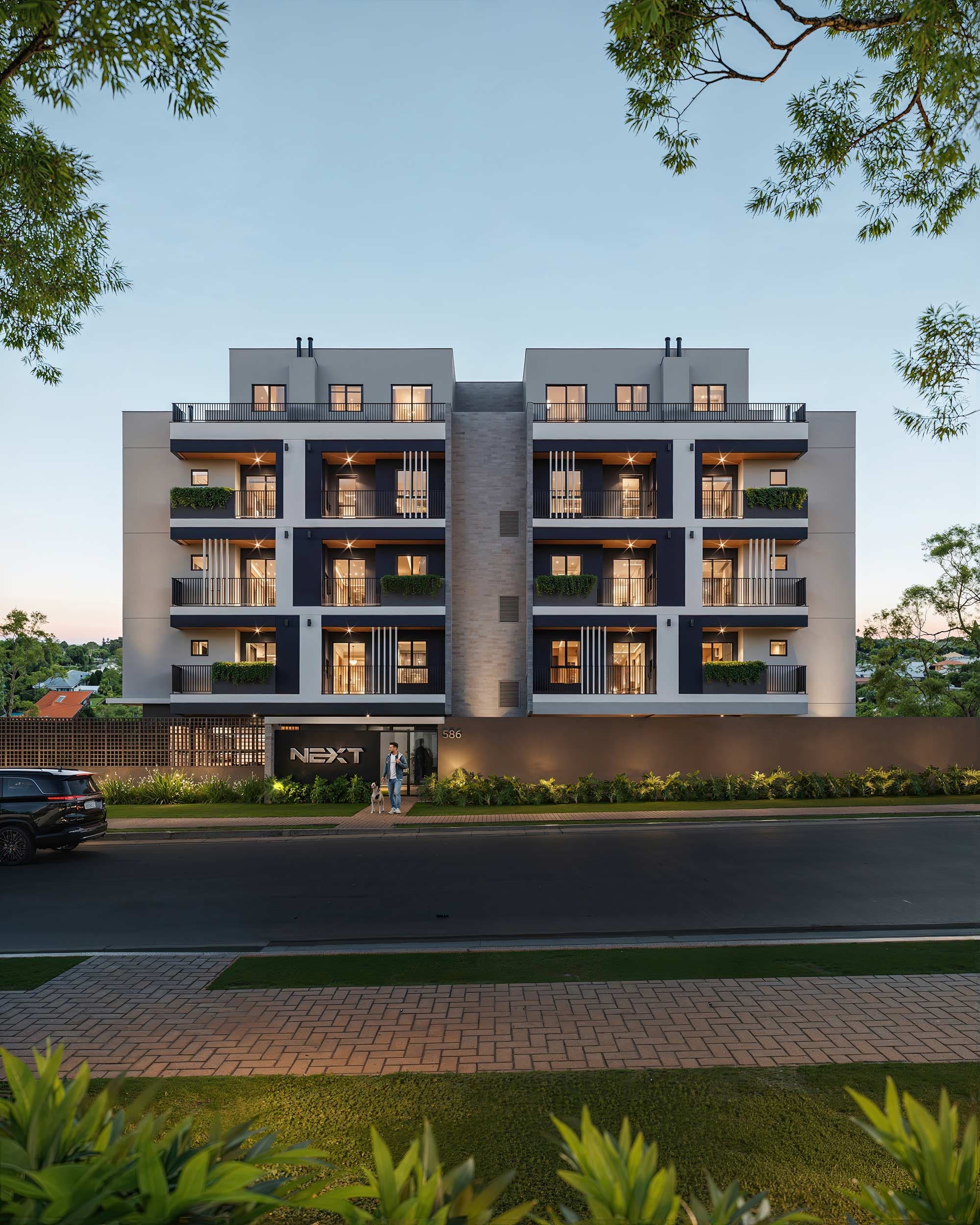 Cobertura com 3 quartos e suíte em Curitiba, Portão - Lazer completo